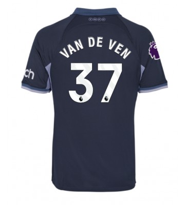 Tottenham Hotspur Micky van de Ven #37 Udebanetrøje 2023-24 Kort ærmer
